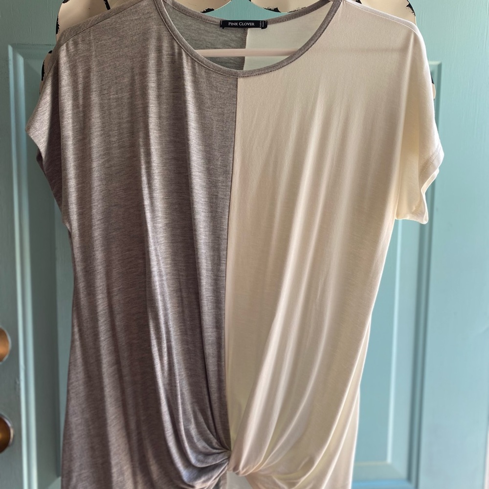 Pink Clover Top size Small NWOT